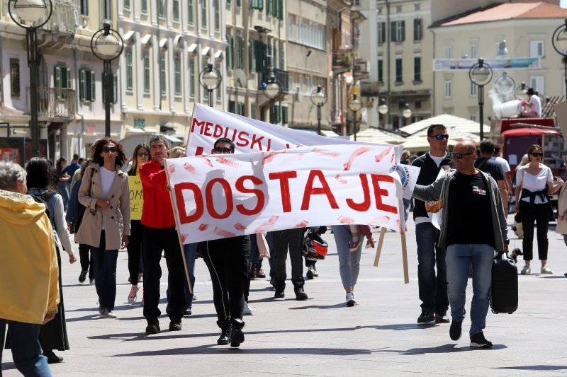 Svjetski prosvjed za slobodu u Rijeci