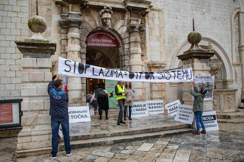 Dubrovnik: Svjetski prosvjed za slobodu