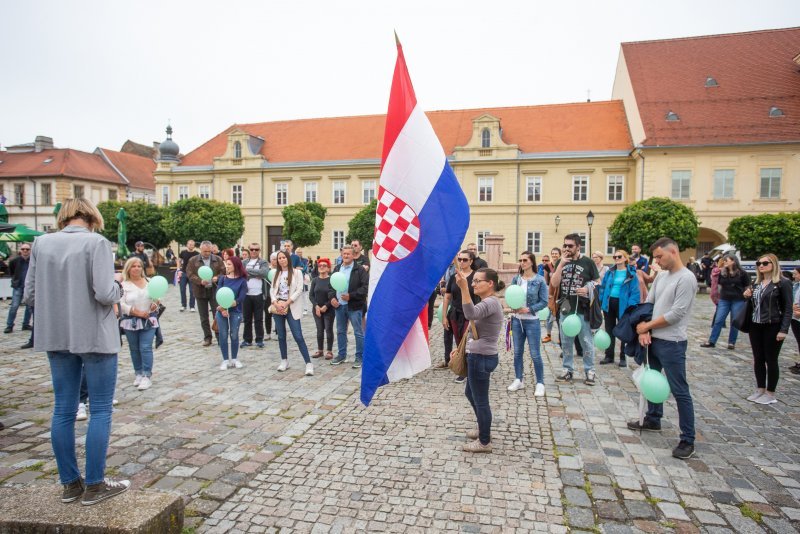 Svjetski prosvjed za slobodu u Osijeku