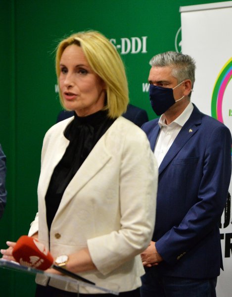 Elena Puh Belci i Boris Miletić - jedva se provukao na izborima za istarskog župana