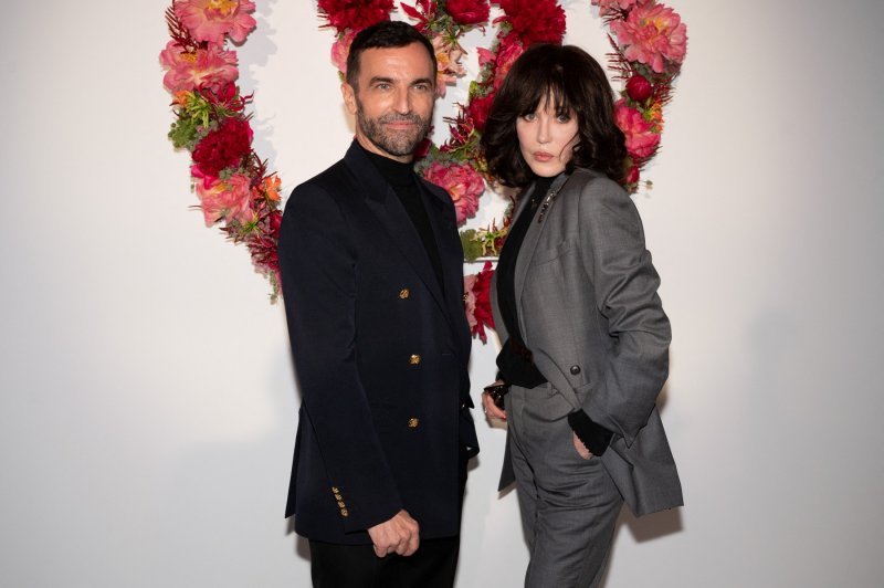 Nicolas Ghesquière i Isabelle Adjani