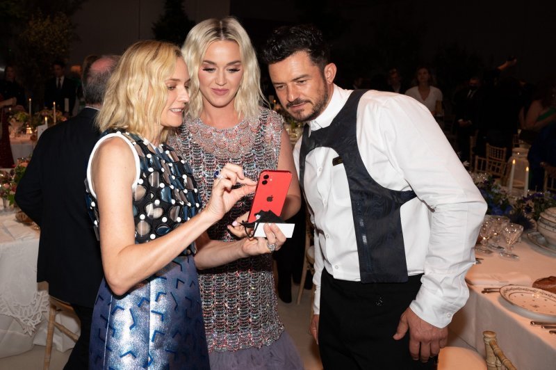 Diane Kruger, Katy Perry i Orlando Bloom