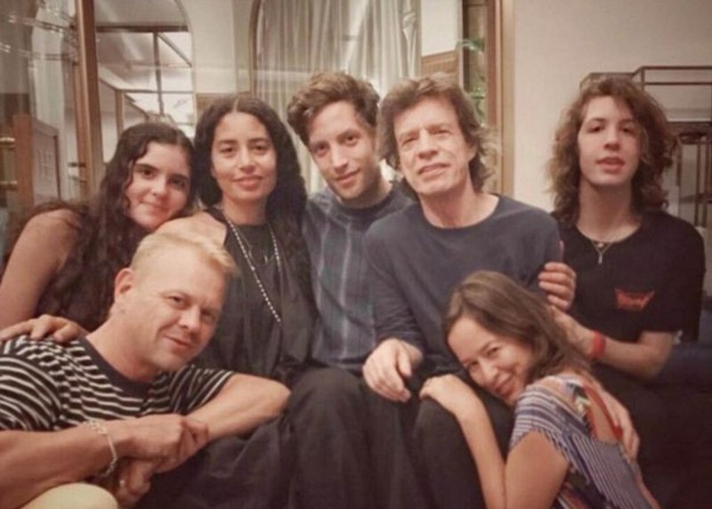 Mick Jagger s djecom