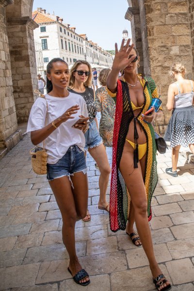 Viktorijine anđelice stigle u Dubrovnik kako bi proslavile djevojačku večer Jasmine Tookes