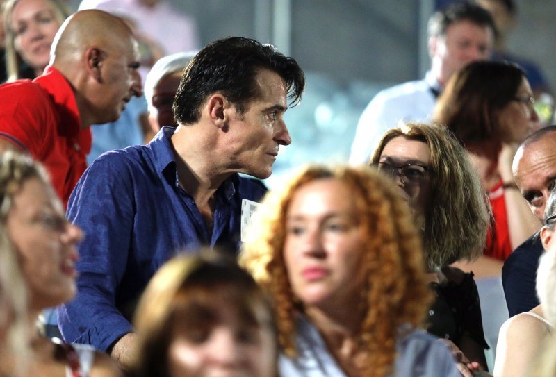 Goran Višnjić na koncertu Vanne na tvrđavi svetog Mihovila