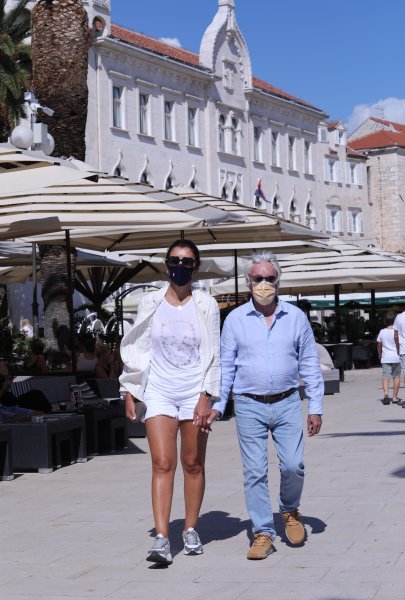 Bernie Ecclestone i Fabiana Flosi u Trogiru