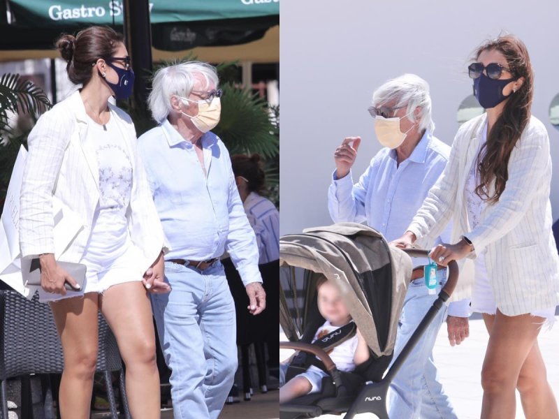 Bernie Ecclestone i Fabiana Flosi