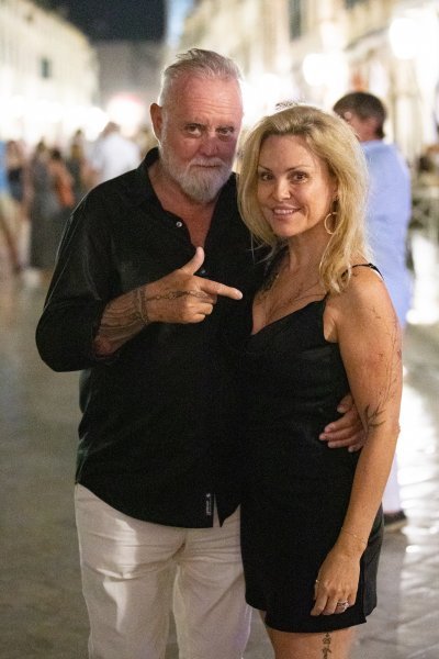 Roger Taylor i Sarina Potgieter