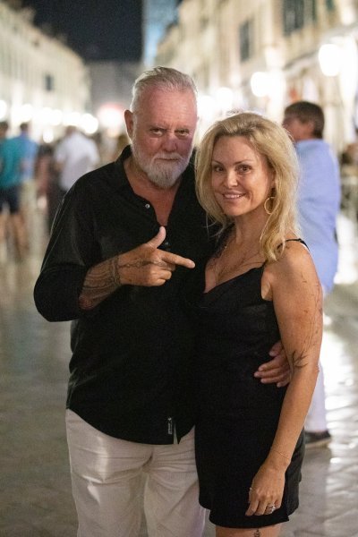 Roger Taylor i Sarina Potgieter