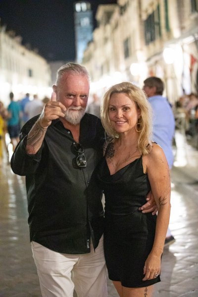 Roger Taylor i Sarina Potgieter