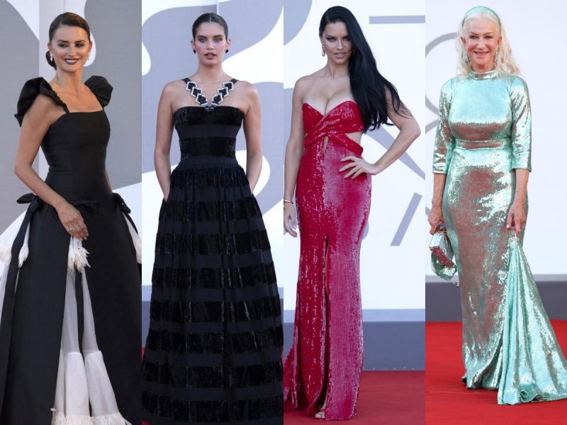 Penelope Cruz, Sara Sampaio, Adriana Lima, Helen Mirren