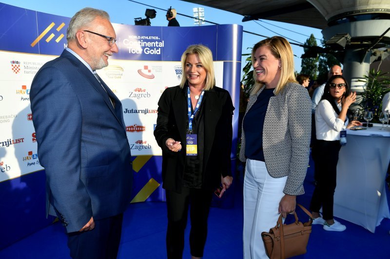 Davor Božinović, Ana Hanžeković i Nikolina Brnjac