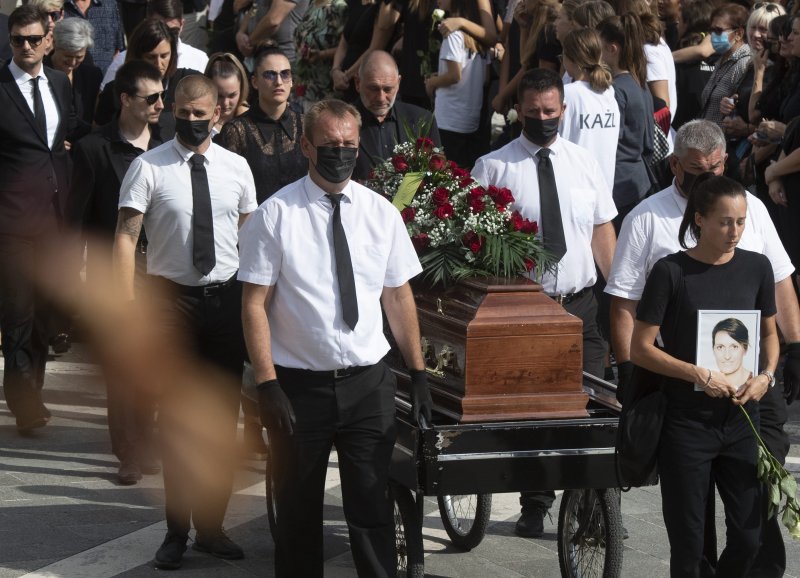 Pogreb Žane Lelas