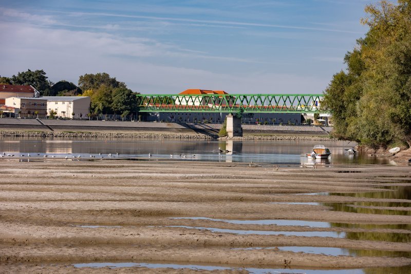 Nizak vodostaj Drave