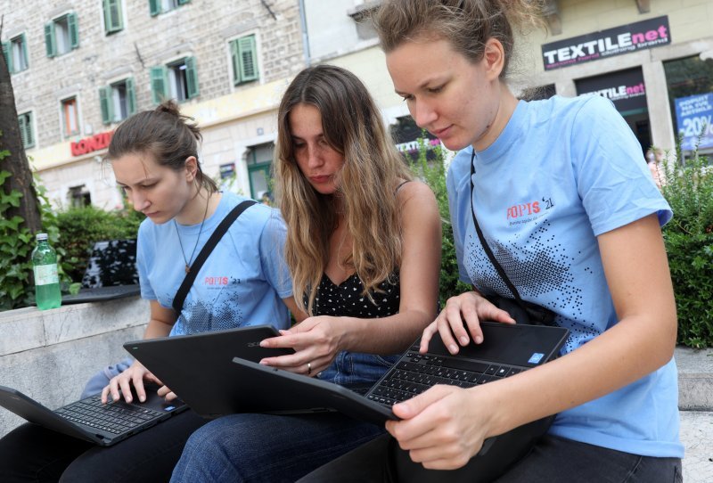 U Šibeniku popisivači započeli s terenskim popisivanjem stanovništva