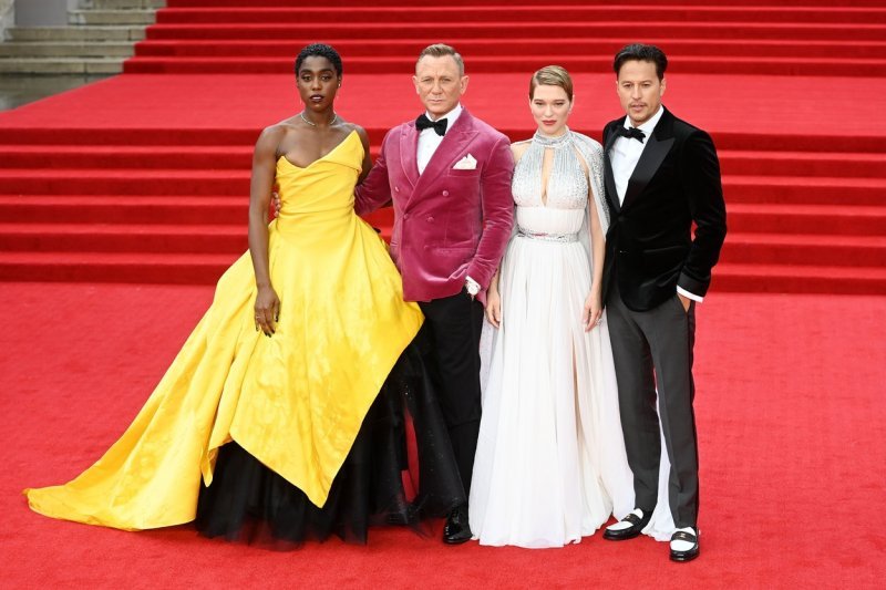 Lashana Lynch, Daniel Craig, Lea Seydoux