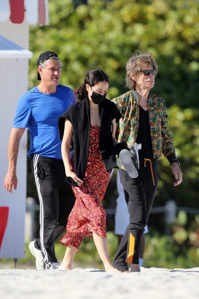 Mick Jagger i Melanie Hamrick