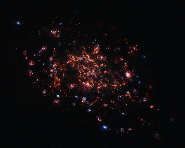 Maglice galaksije Trokut, autor: Russell Croman