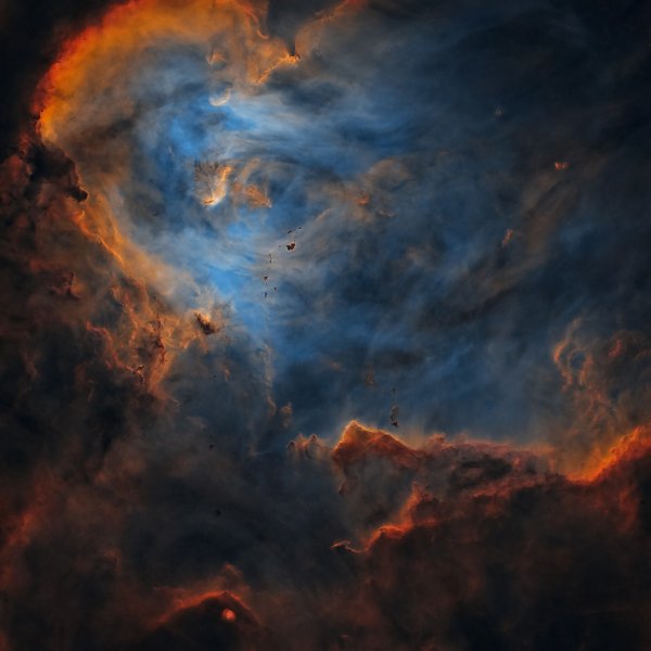 Oblaci u IC 2944, autor: Bogdan Borz
