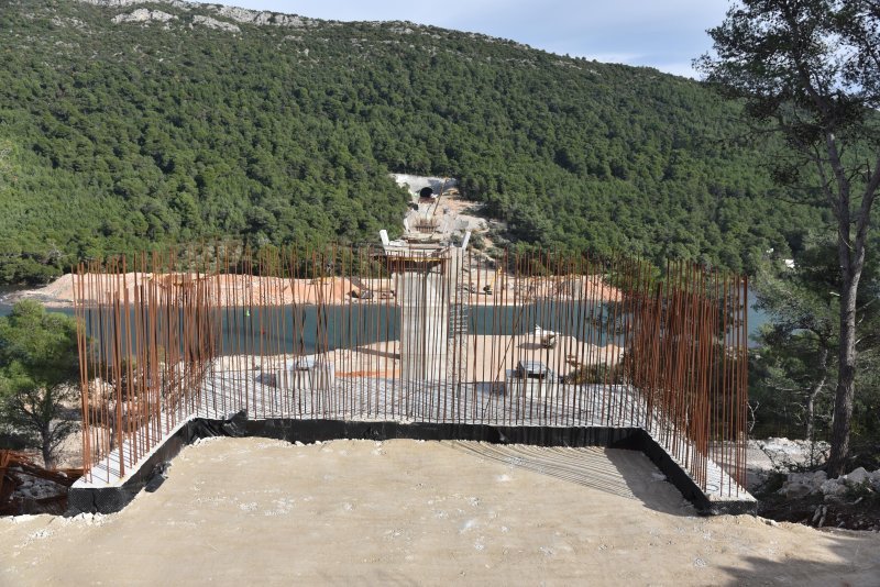 Pristupne ceste za Pelješki most
