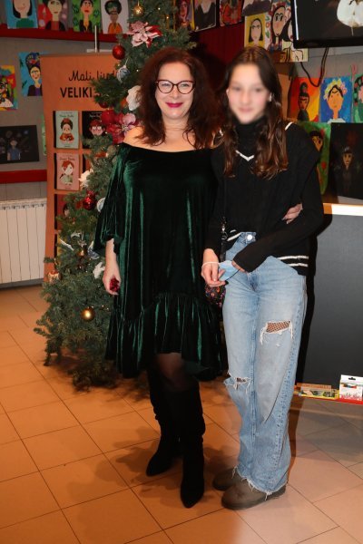 Jelena Miholjević s kćerkom