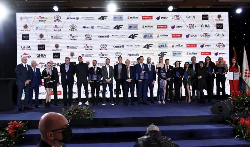 Veliki dan hrvatskog sporta, dodjela nagrada za najbolje sportašice i sportaše Hrvatske u izboru Hrvatskog olimpijskog odbora, 21.12.2021.