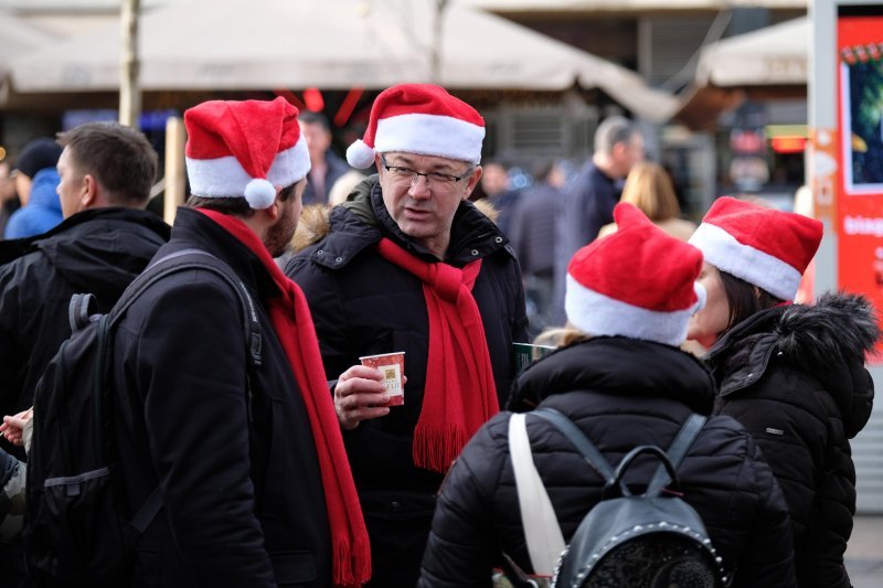 Badnjak na zagrebačkoj špici