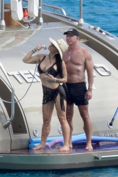 Jeff Bezos i Lauren Sanchez