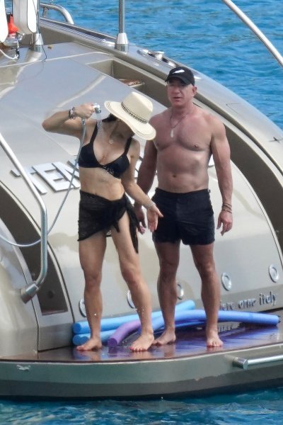 Jeff Bezos i Lauren Sanchez