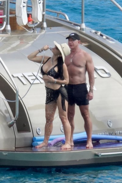 Jeff Bezos i Lauren Sanchez