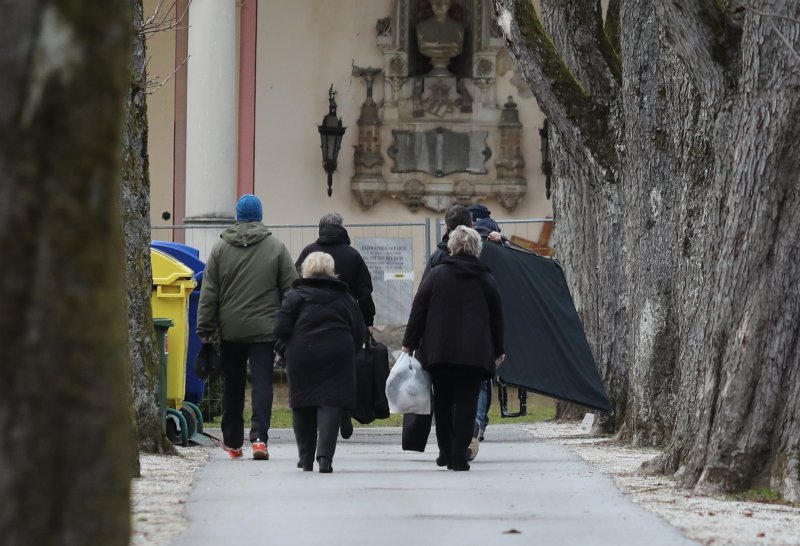 Kevin Spacey na grobu Franje Tuđmana