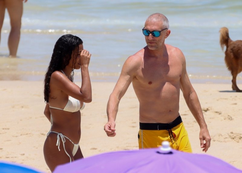 Vincent Cassel i Tina Kunakey