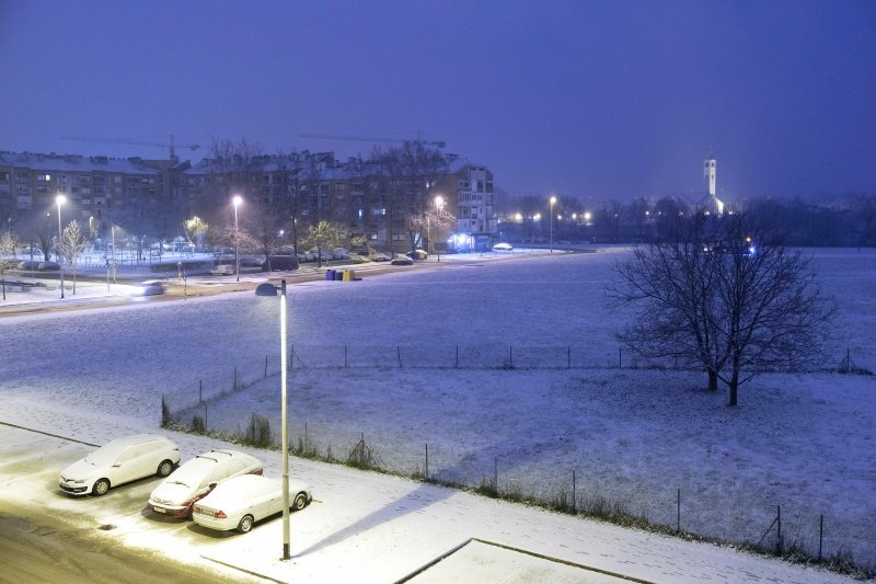 Zagreb pod snijegom