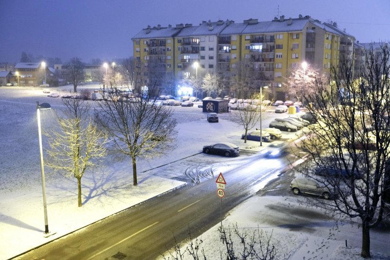 Zagreb pod snijegom