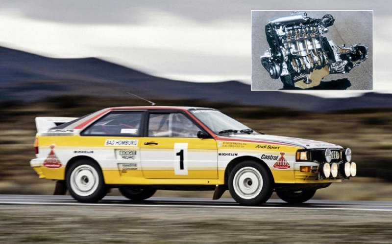 Audi peterocilindrični motor (1976.)
