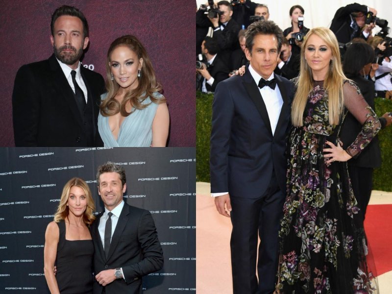 Jennifer Lopez i Ben Affleck, Ben Stiller i Christine Taylor, Patrick i Jillian Dempsey