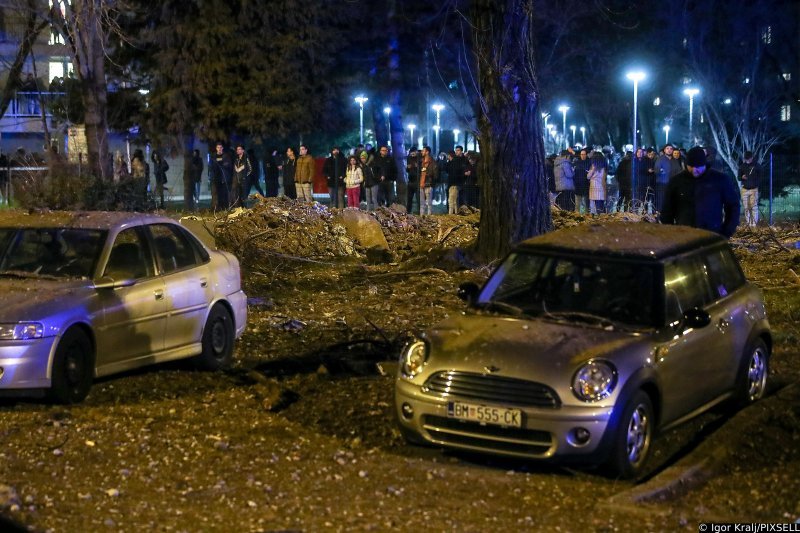 Nepoznati predmet pao nedaleko od SD-a Stjepan Radić