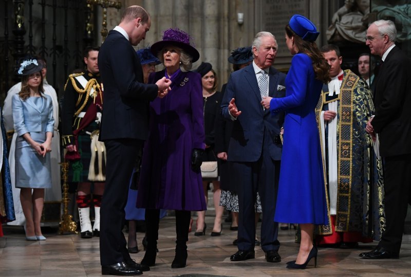 Princ William, Camilla Vojvotkinja od Cornwalla, princ Charles i Kate Middleton