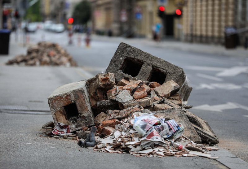 Posljedice potresa u Zagrebu