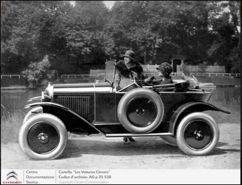 Citroën 5HP C3 T2 1924., gume Confort 715x115