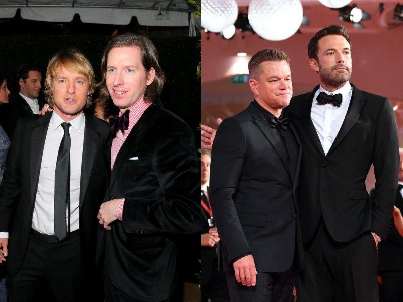 Owen Wilson i Wes Anderson, Ben Affleck i Matt Damon