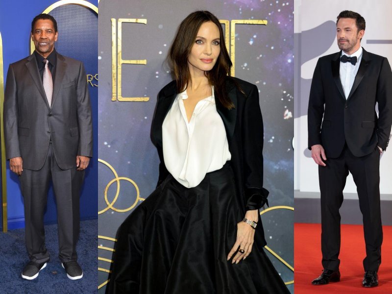Denzel Washington, Angelina Jolie, Ben Affleck