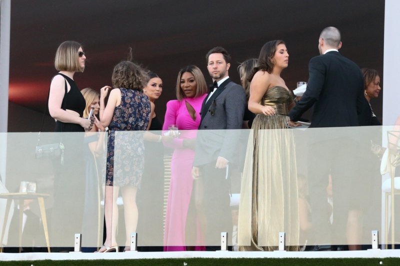 Eva Longoria, Serena Williams i Derek Blasberg