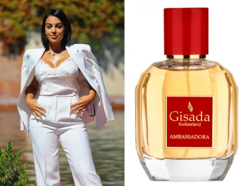 Georgina Rodriguez - parfem Ambassadora de Gisada