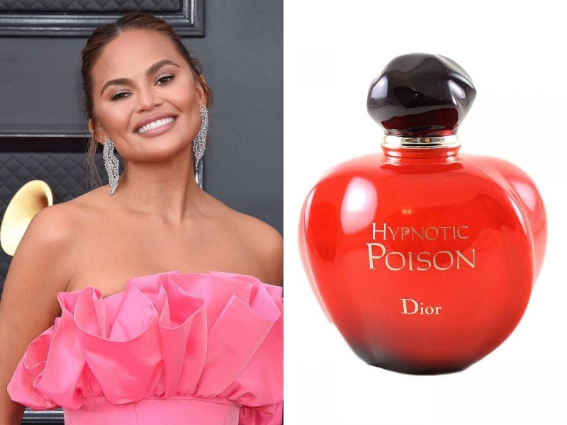 Chrissy Teigen - parfem Dior's Hypnotic Poison