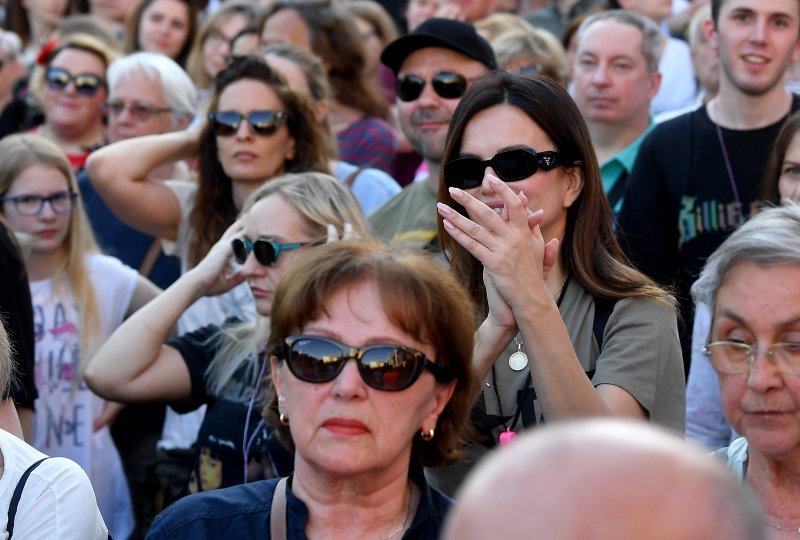 Severina na prosvjedu 'Dosta!' u znak solidarnosti za prekid trudnoće