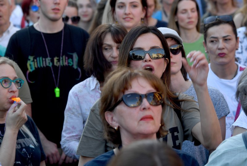 Severina na prosvjedu 'Dosta!' u znak solidarnosti za prekid trudnoće