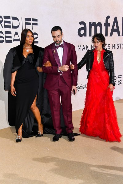 Naomi Campbell, Mohammed Al Turki, Michelle Rodriguez