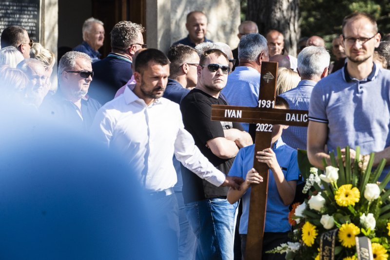 Posljednji ispraćaj oca izbornika reprezentacije Zlatka Dalića