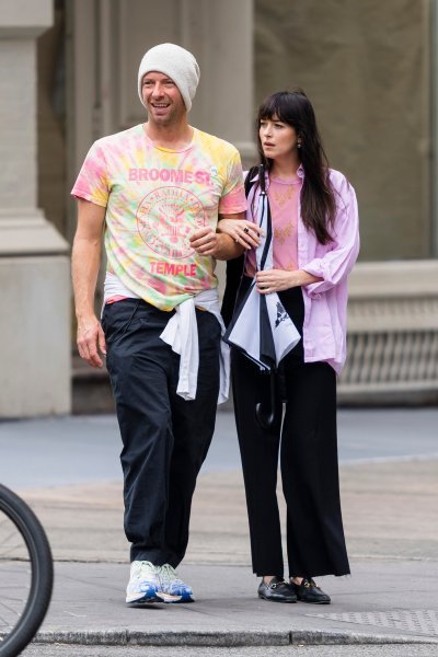 Chris Martin i Dakota Johnson